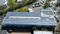 Luftaufnahme - Vielseitige Gewerbeimmobilie mit großer Halle
