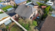 Luftaufnahme - Freistehendes Zweifamilienhaus auf Erbpacht